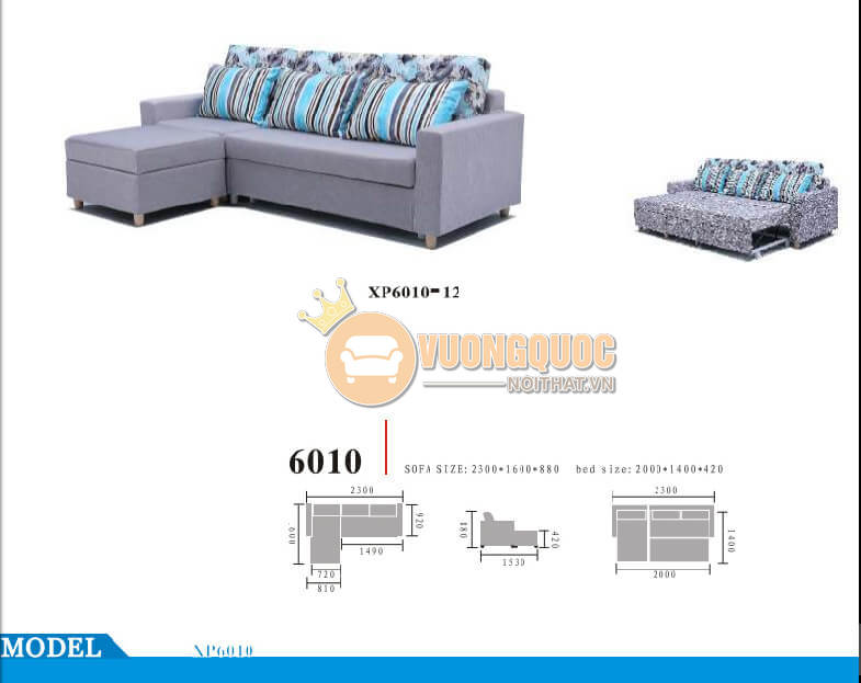 Ghế sofa giường đa năng cao cấp XP6010-5